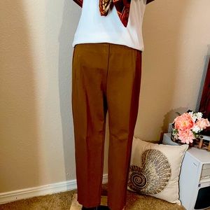 Chico’s Caramel colored Size "1.5" Ankle Tall Pants